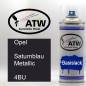 Preview: Opel, Saturnblau Metallic, 4BU: 400ml Sprühdose, von ATW Autoteile West.